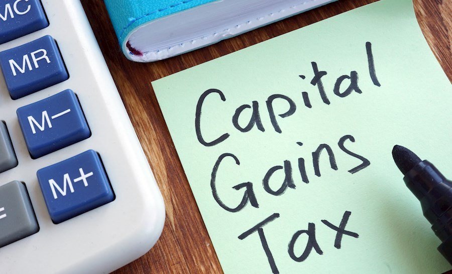 Capital Gains tax on sticky note